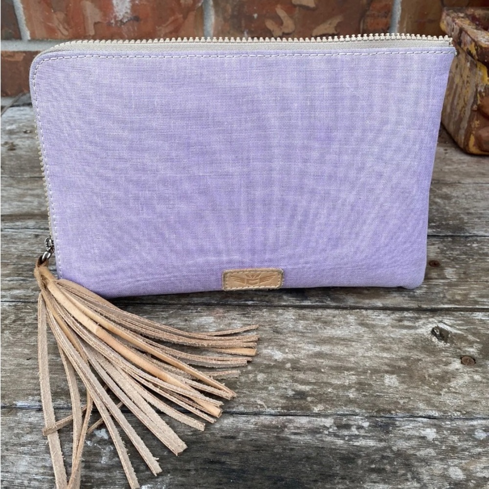 Consuela Moira L-Shaped Clutch